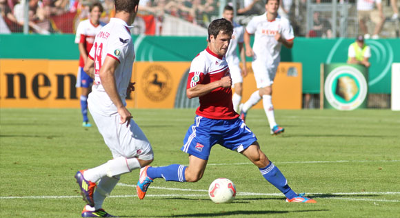 Haching verliert gegen den 1. FC Köln in der ersten Runde des DFB-Pokals mit 1:2