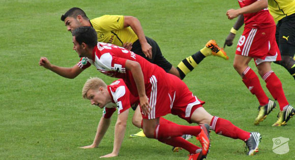 Haching stolpert über BVB II
