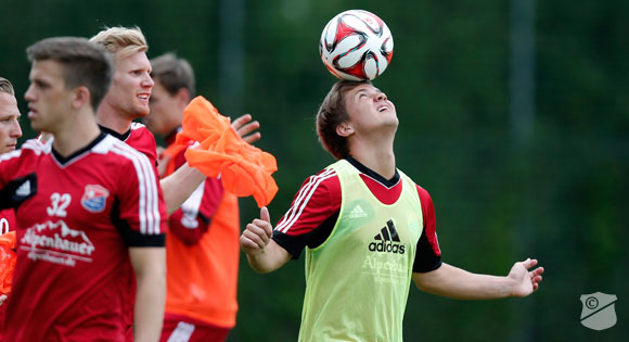 Trainingsauftakt in Unterhaching