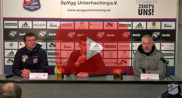 Pressekonferenz nach dem Spiel gegen Jena