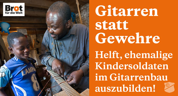 Gitarren statt Gewehre